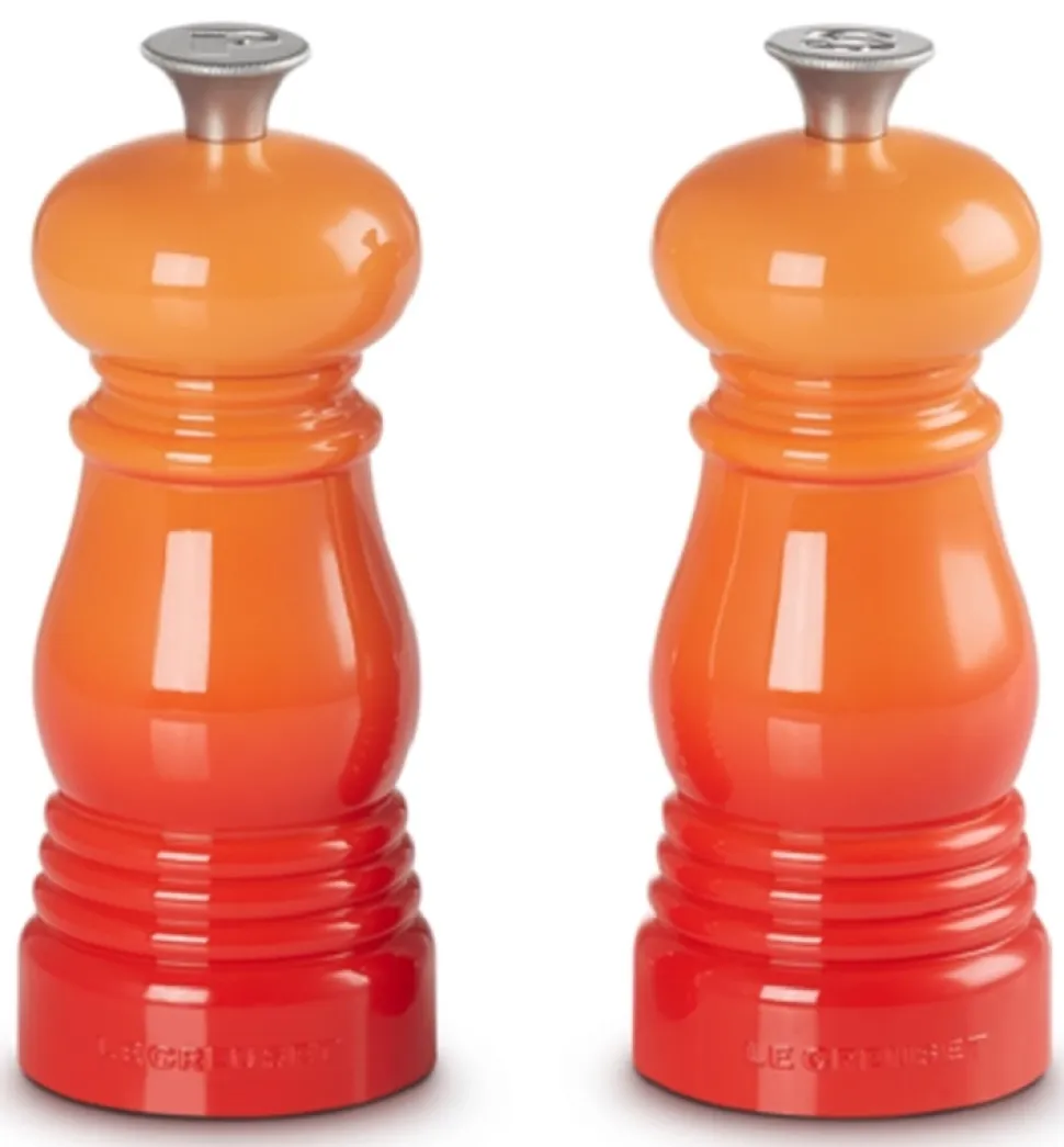 Peper- en zoutmolen Le Creuset Oranjerood 11 cm