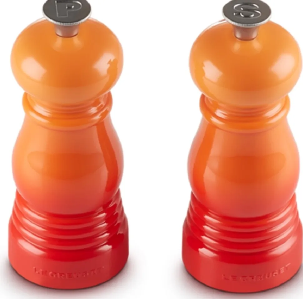 Peper- en zoutmolen Le Creuset Oranjerood 11 cm