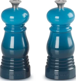 Le Creuset Peper- en zoutmolen Deep Teal 11 cm New