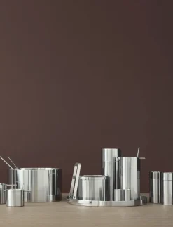 Peper- en Zoutstel Stelton Arne Jacobsen Steel