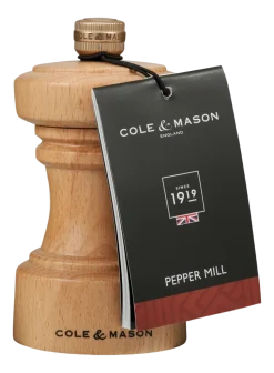 Pepermolen Cole & Mason Hoxton Natural Beech 10 cm