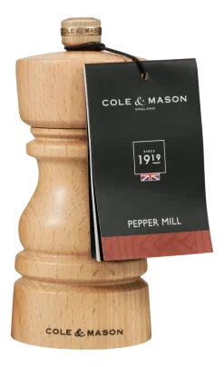 Pepermolen Cole & Mason London Natural Beech 13 cm
