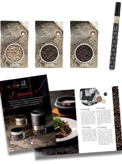 Pepermolen Peugeot Maestro Pepper Bar 3 Switchable Jars