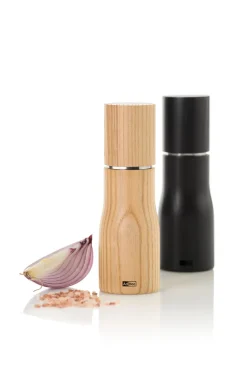 Peper- / Zoutmolen AdHoc Levo Ash Wood Light 15 cm