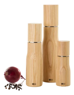 AdHoc Peper- / Zoutmolen Levo Ash Wood Light 21 cm Best