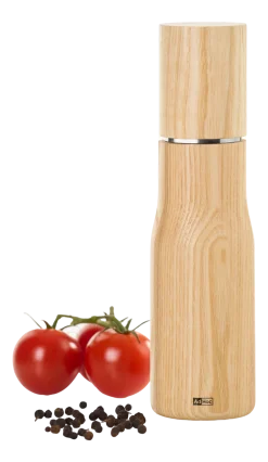 AdHoc Peper- / Zoutmolen Levo Ash Wood Light 21 cm Best