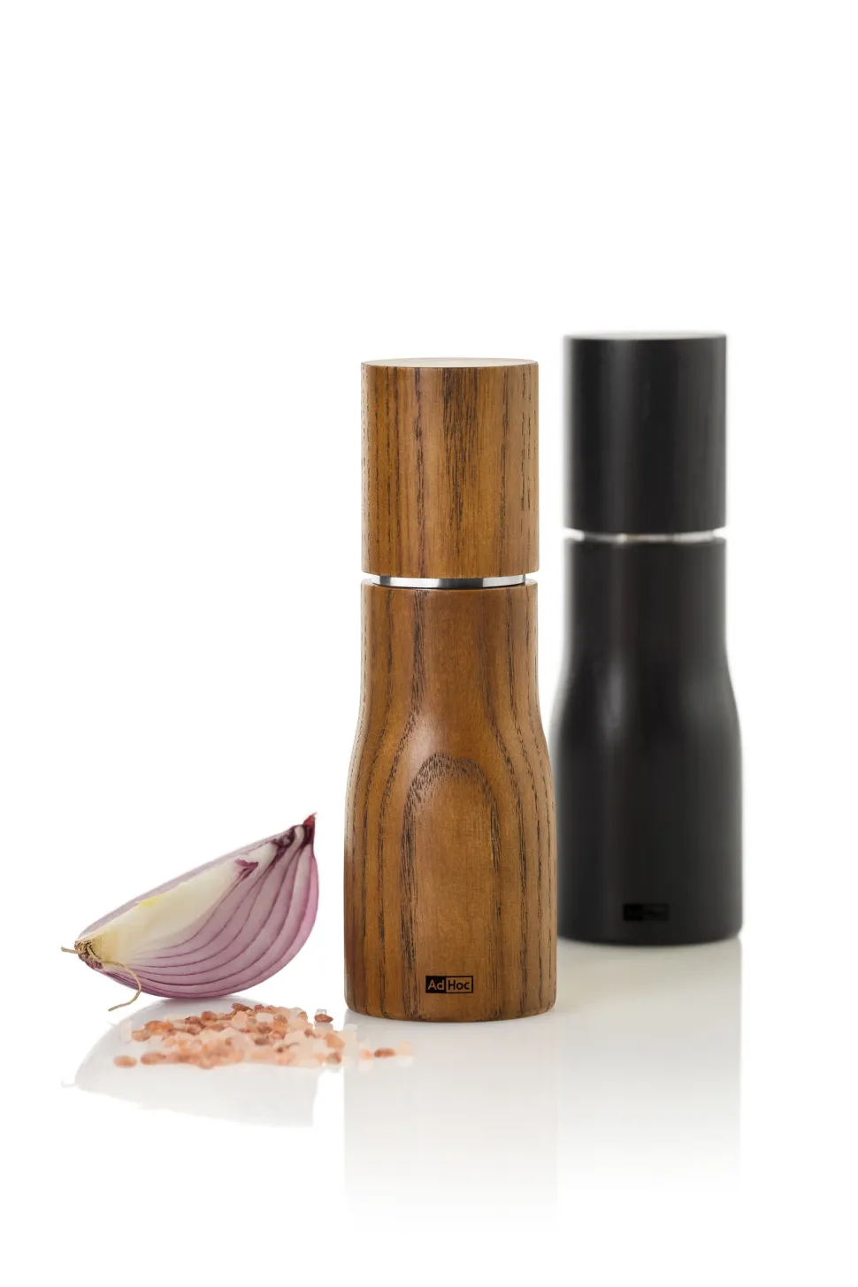 Peper- / Zoutmolen AdHoc Levo Black 15 cm