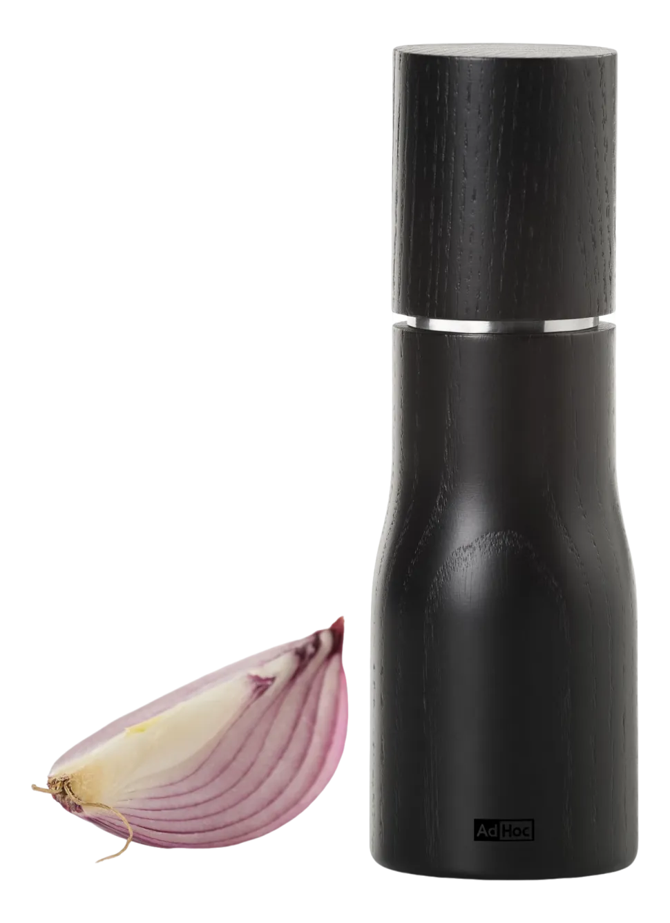 Peper- / Zoutmolen AdHoc Levo Black 15 cm