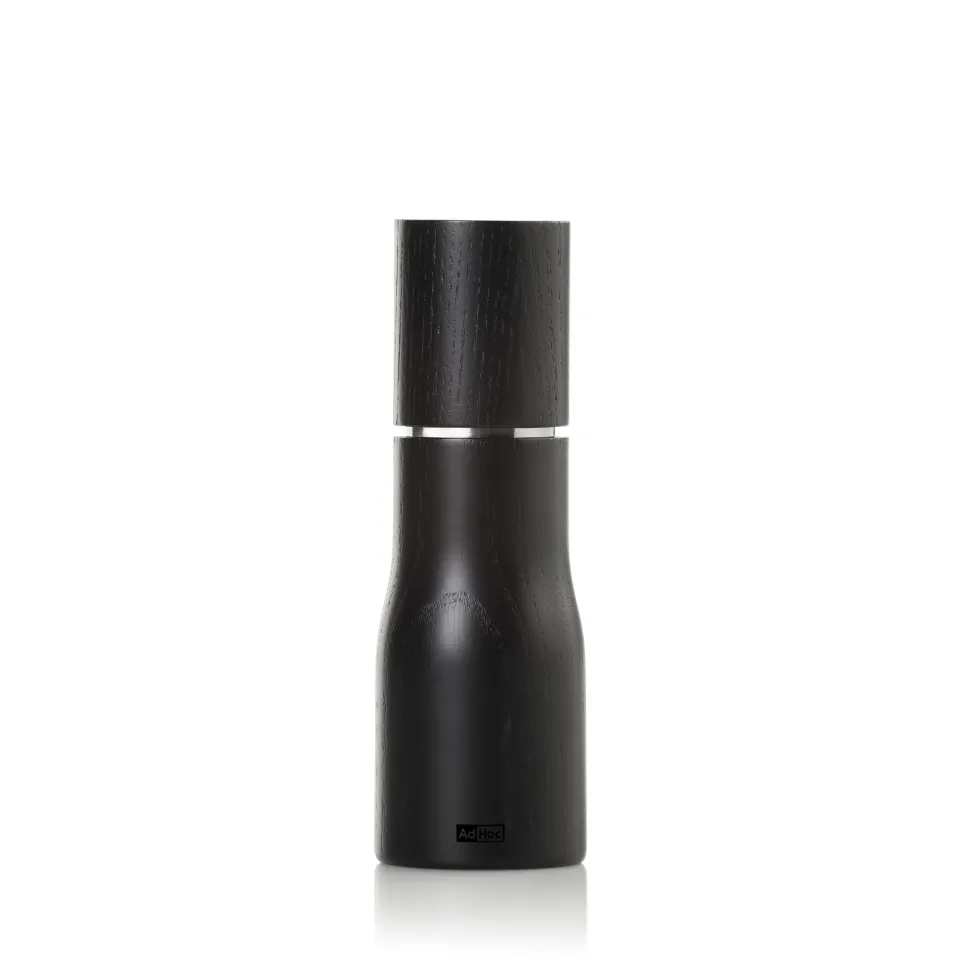 Peper- / Zoutmolen AdHoc Levo Black 15 cm