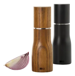 AdHoc Peper- / Zoutmolen Levo Brown 15 cm Online