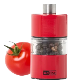 Peper- / Zoutmolen AdHoc Minimill Red 6,2 cm