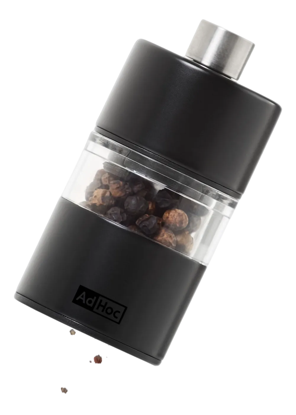 AdHoc Peper- / Zoutmolen Minimill Black 6,2 cm Best