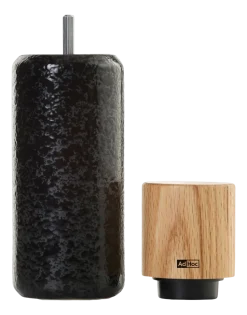 Peper- / Zoutmolen AdHoc Yara Black 18 cm