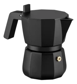 Percolator Alessi Moka Black 1-Kops