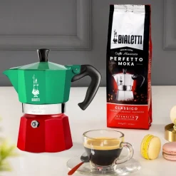 Percolator Bialetti Italia Moka Express 6-kops
