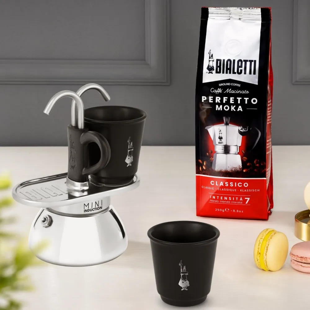 Bialetti Percolator Mini Induction met 2 -kops Discount