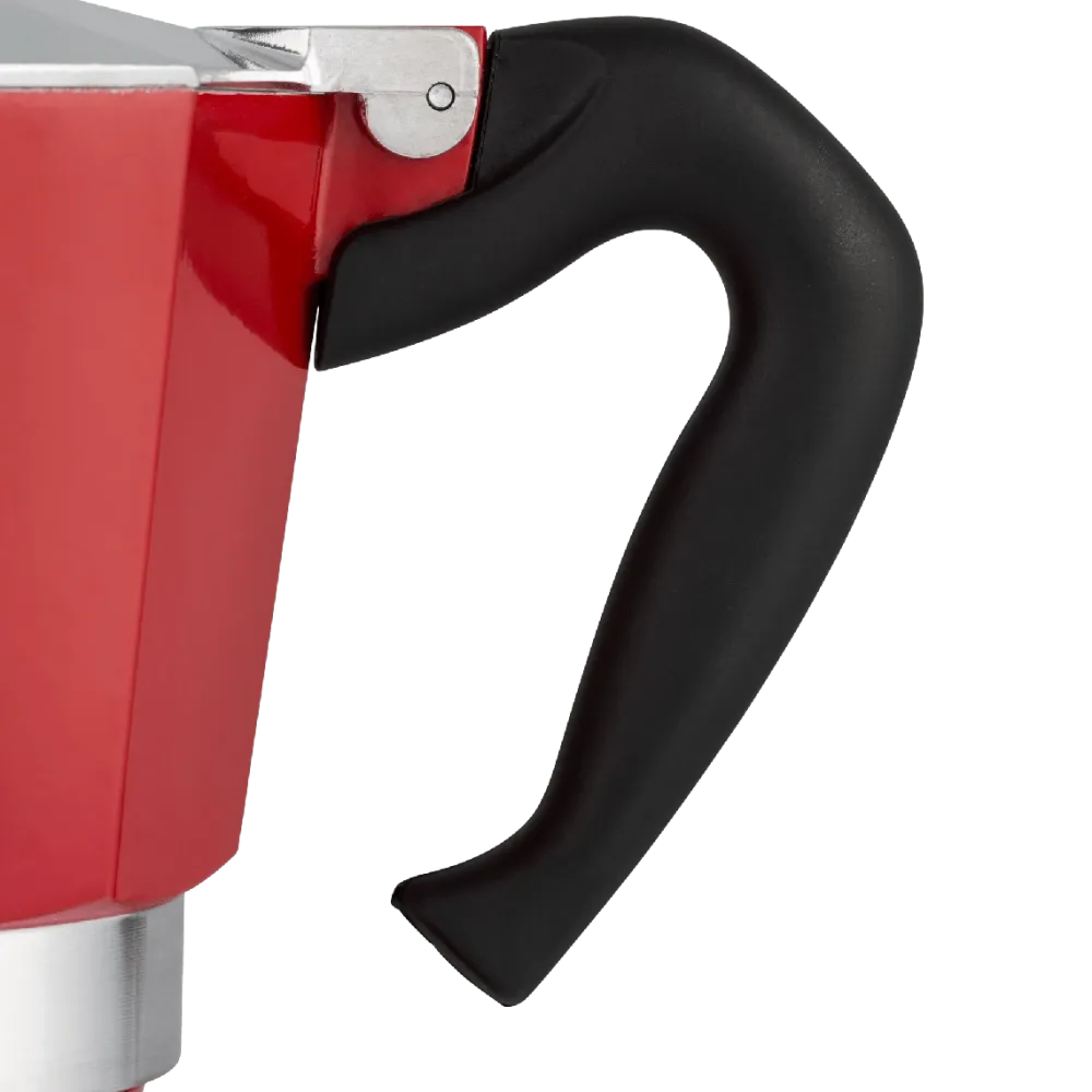 Bialetti Percolator Moka Express Red 6-kops Hot