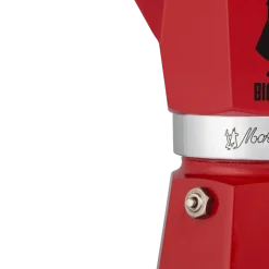 Bialetti Percolator Moka Express Red 3-kops Clearance