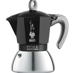 Percolator Bialetti Moka Induction Black 4-kops