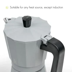 Percolator Leopold Vienna Moshi Grijs 0,4 L