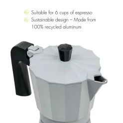 Percolator Leopold Vienna Moshi Grijs 0,4 L