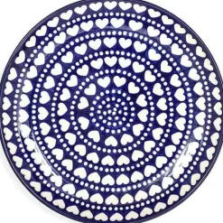 Pizzabord Bunzlau Castle Blue Valentine (33 cm)