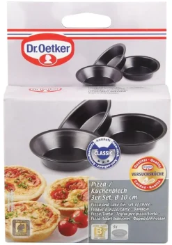 Pizza- en Cakevorm Dr. Oetker Mini (Set van 3)