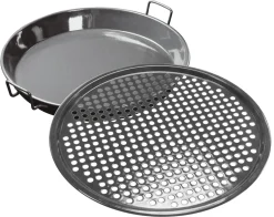 Pizzaplaat Outdoorchef Middel Zwart (2-Delig)