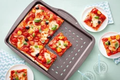 Pizzaplaat Pyrex Asimetria Bruin 37 x 29 cm