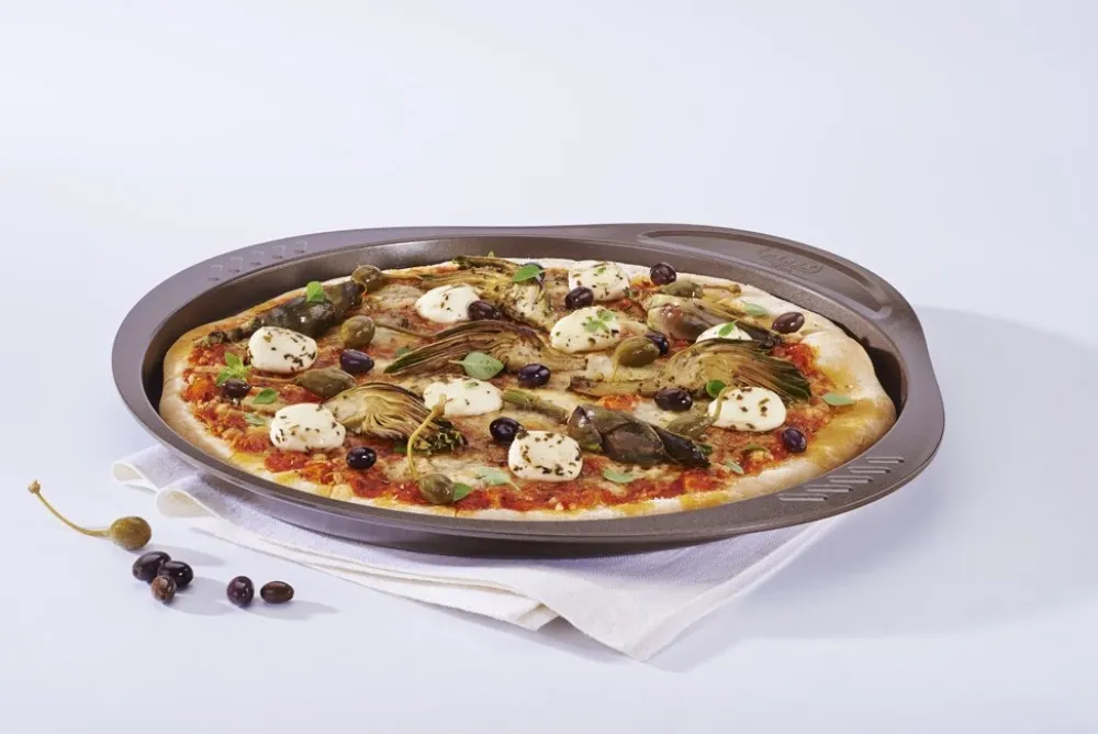 Pyrex Pizzaplaat Asimetria Bruin 32 cm New