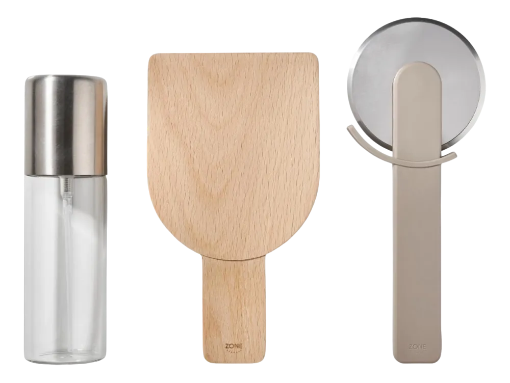 Zone Denmark Pizzaset Singles Soft Taupe (Set van 3) Discount