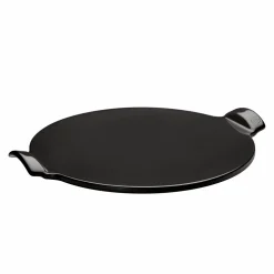 Pizzasteen Emile Henry Glad Fusain 36,5 cm