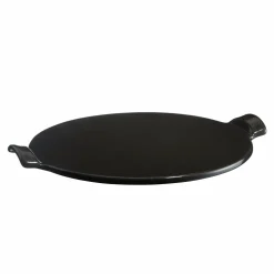 Pizzasteen Emile Henry Glad Fusain 36,5 cm