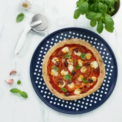 Zyliss Pizza Tray Durable Non-Stick Blue