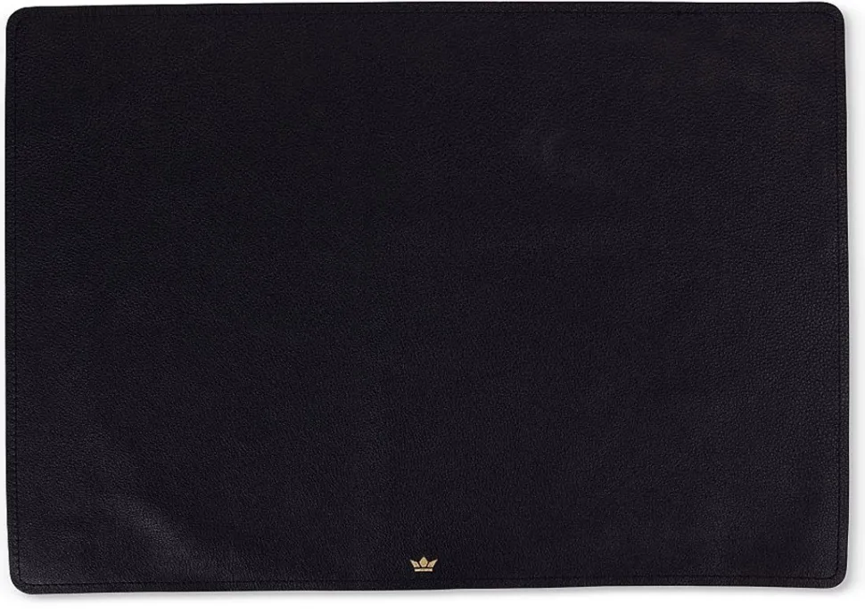 Placemat Dutchdeluxes Split Leather Black