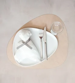 Placemat Lind DNA Curve L Hippo Sand (Set van 4)