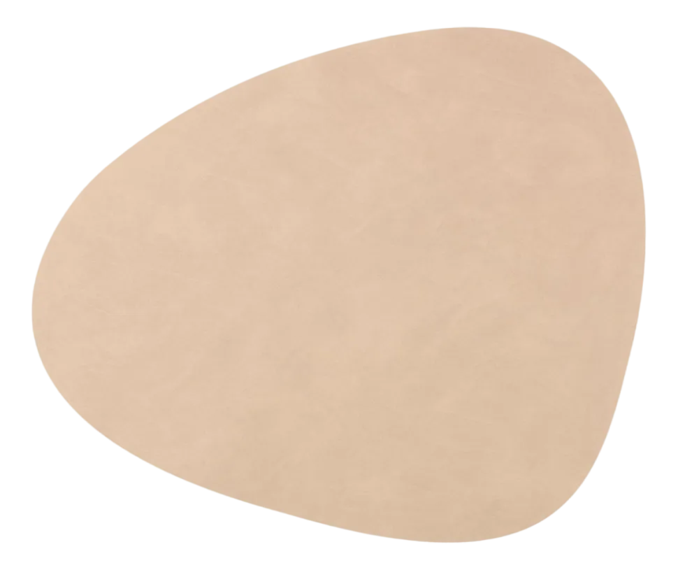 Placemat Lind DNA Curve L Hippo Sand (Set van 4)