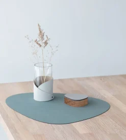 Placemat Lind DNA Curve L Nupo Pastel Green (Set van 4)