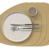 Placemat Lind DNA Curve L Nupo Khaki (Set van 4)