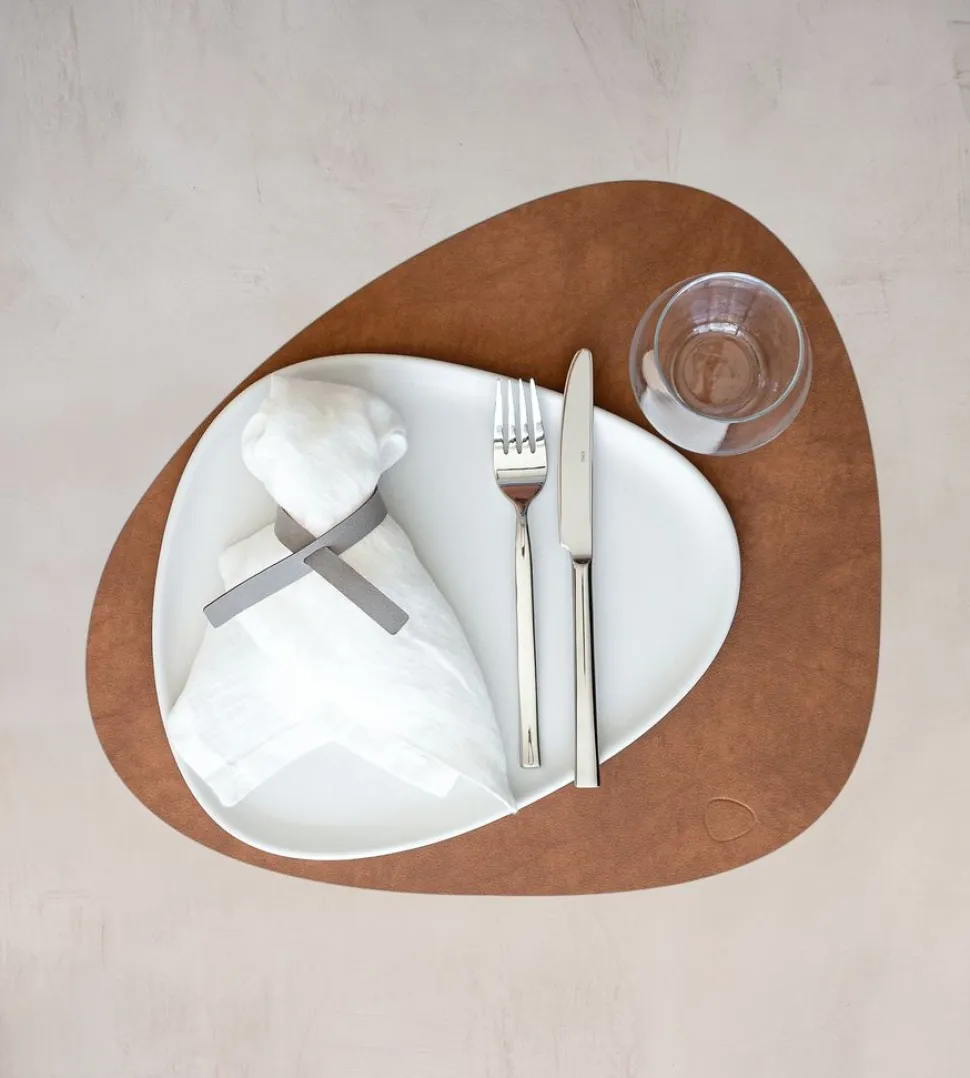 Placemat Lind DNA Curve L Nupo Nature (Set van 4)