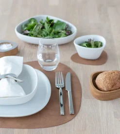 Placemat Lind DNA Curve L Nupo Nature (Set van 4)