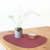 Placemat Lind DNA Curve L Nupo Red (Set van 4)
