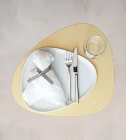 Lind DNA Placemat Curve L Nupo Gold (Set van 4) New