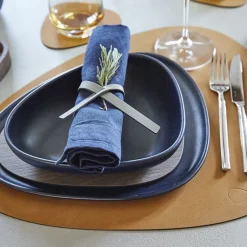 Placemat Lind DNA Curve L Nupo Burned Curry (Set van 4)