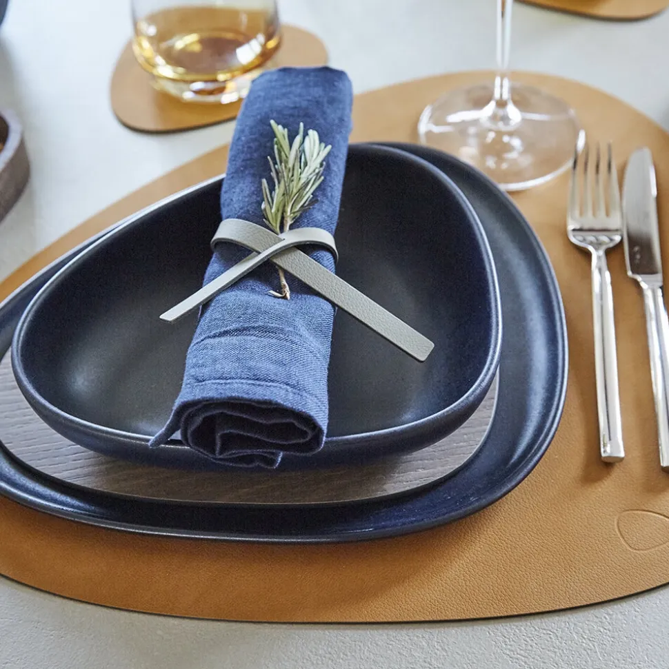 Placemat Lind DNA Curve L Nupo Burned Curry (Set van 4)