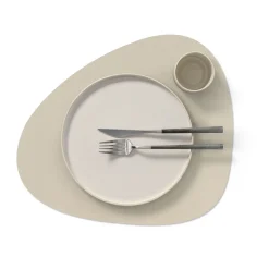 Placemat Lind DNA Curve L Serene Cream (Set van 4)