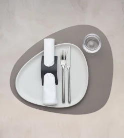 Placemat Lind DNA Curve L Serene Ash (Set van 4)
