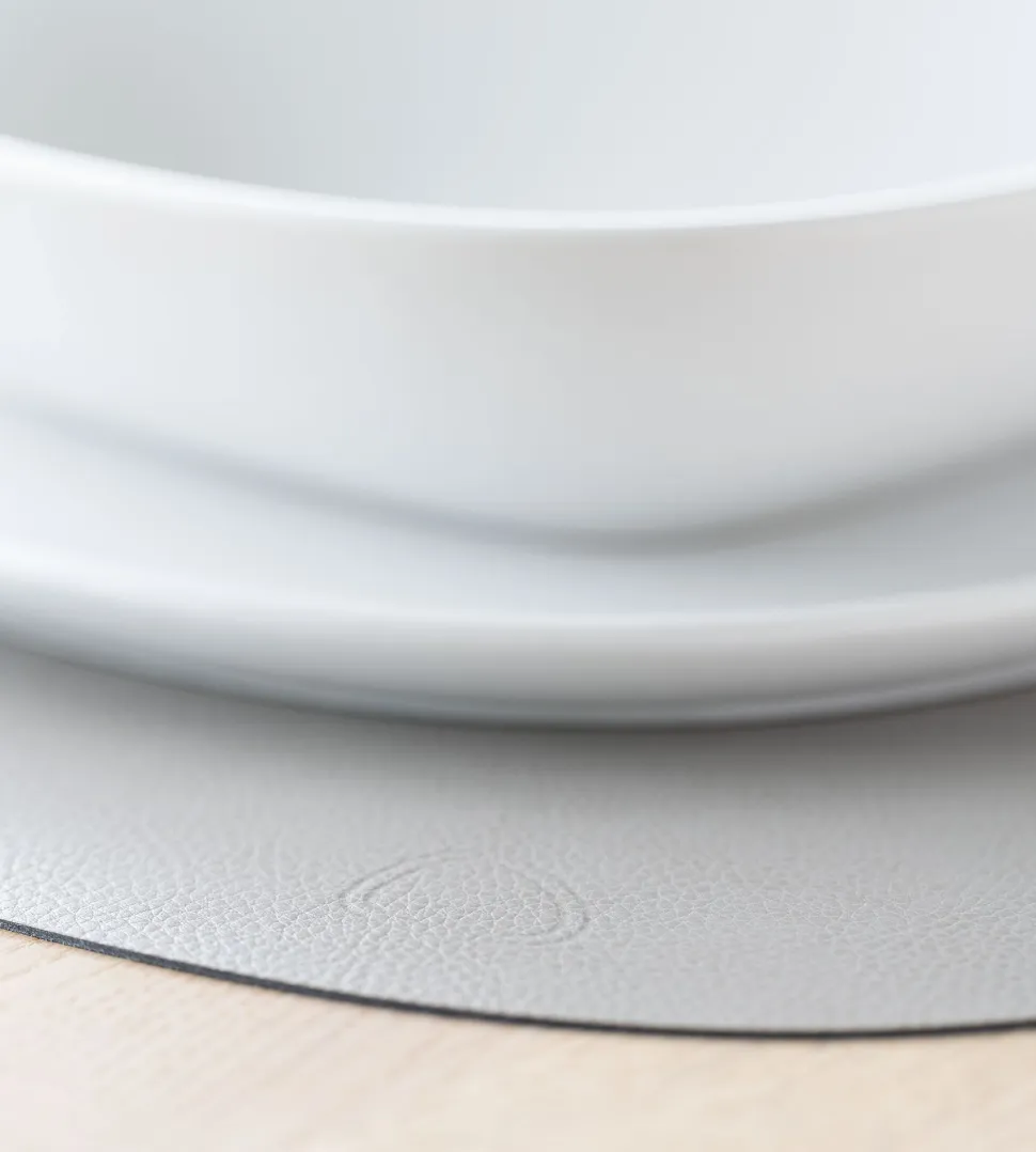 Placemat Lind DNA Curve L Serene Ash (Set van 4)