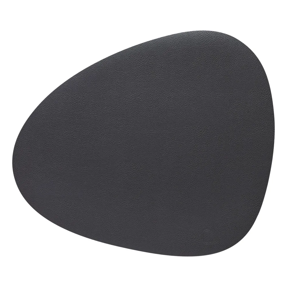 Lind DNA Placemat Curve L Serene Anthracite (Set van 4) Hot