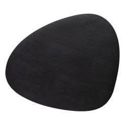Placemat Lind DNA Curve L Serene Black (Set van 4)